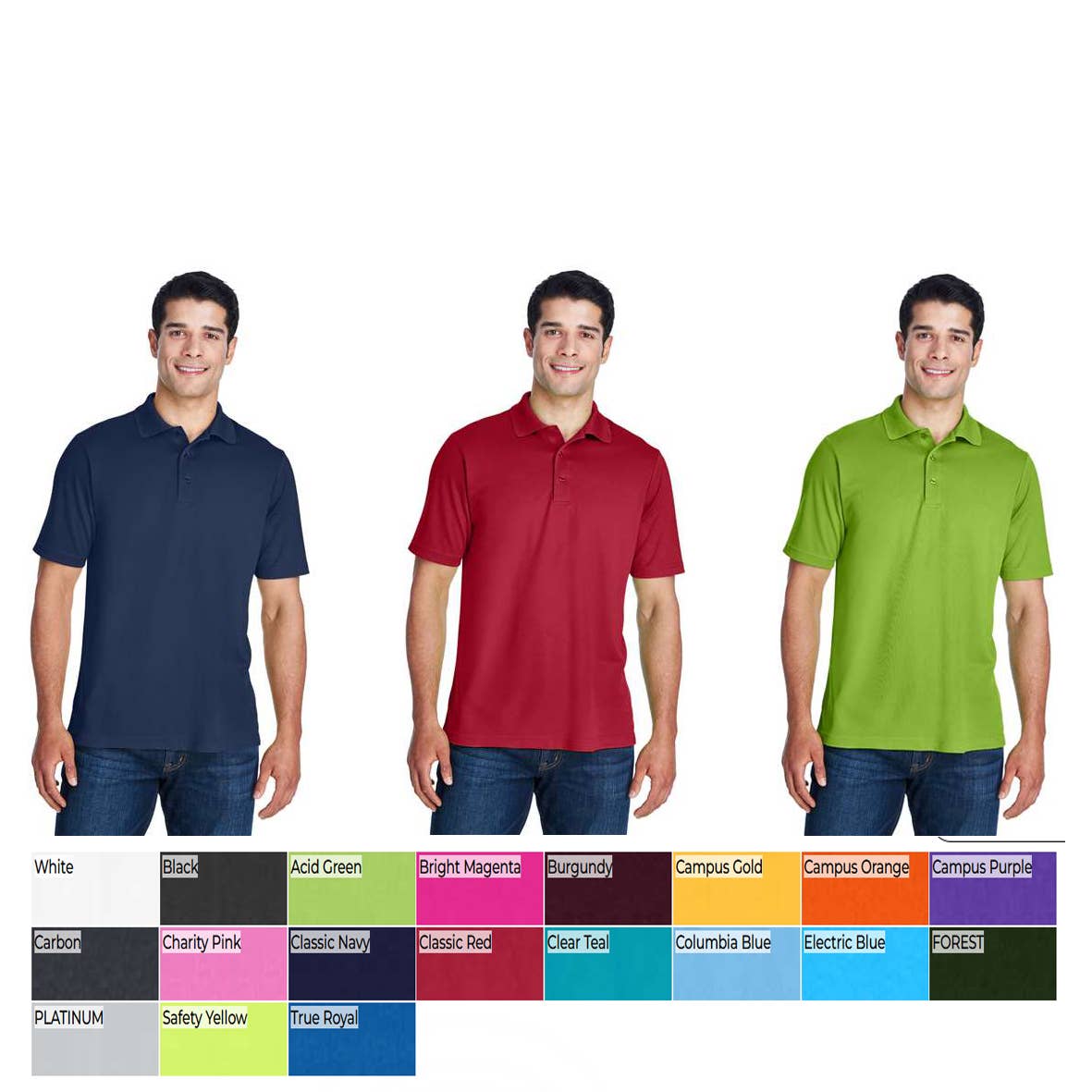 One Nine - Vendita all'ingrosso Polo - Uomo - Polo personalizzato - Polo personalizzate con stampa per aziende11