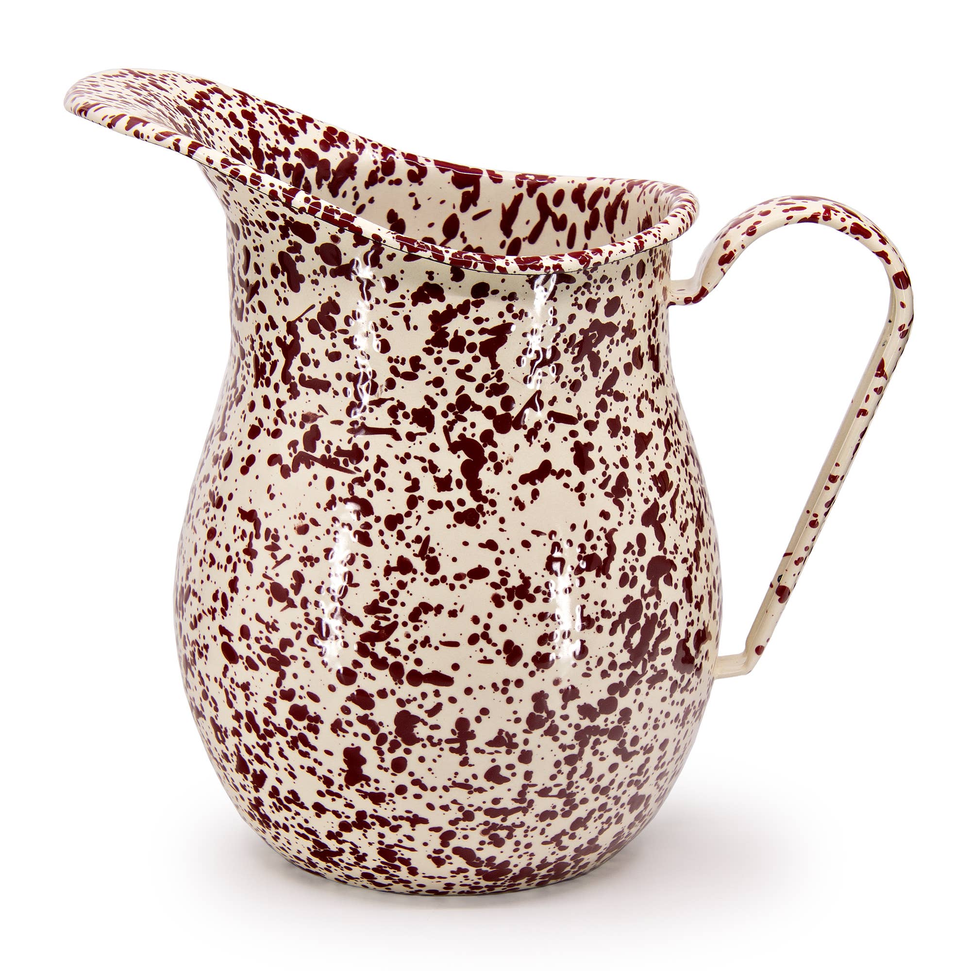 Crow Canyon Home - Wholesale Pitcher - Splatter Enamelware Large Pitcher4