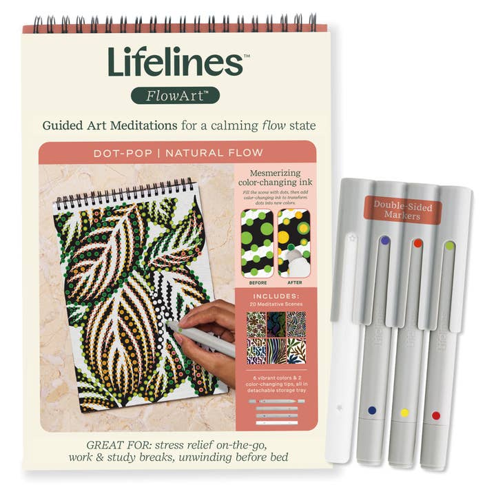 Lifelines - Wholesale Retailer Sample - Beauty & Wellness - FlowArt- Dot Pop