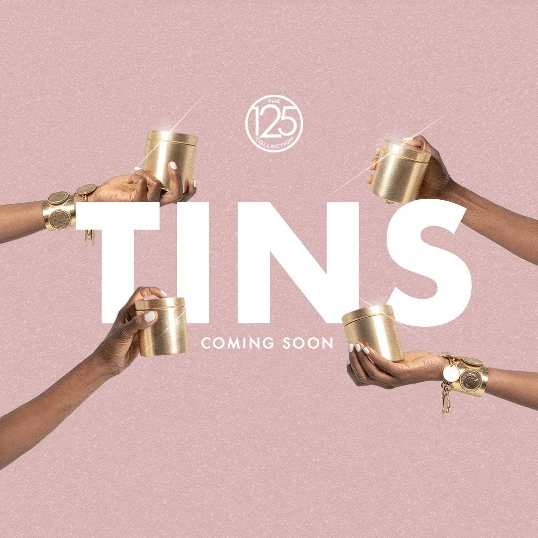 The 125 Collection - Wholesale Travel Candles - She's Rich Gold Luxury Tin1