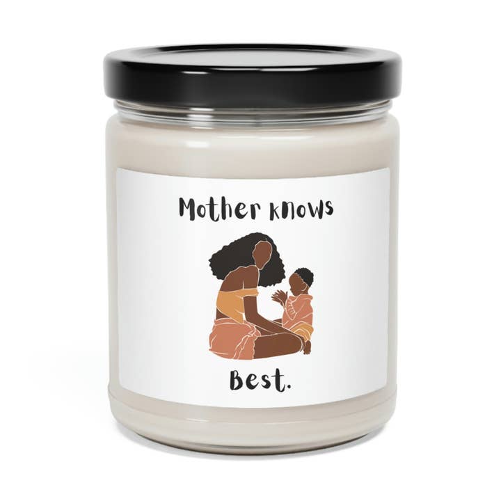 Mãe sabe melhor, Vela de 9oz Para a Mãe por atacado de GiftJunkie