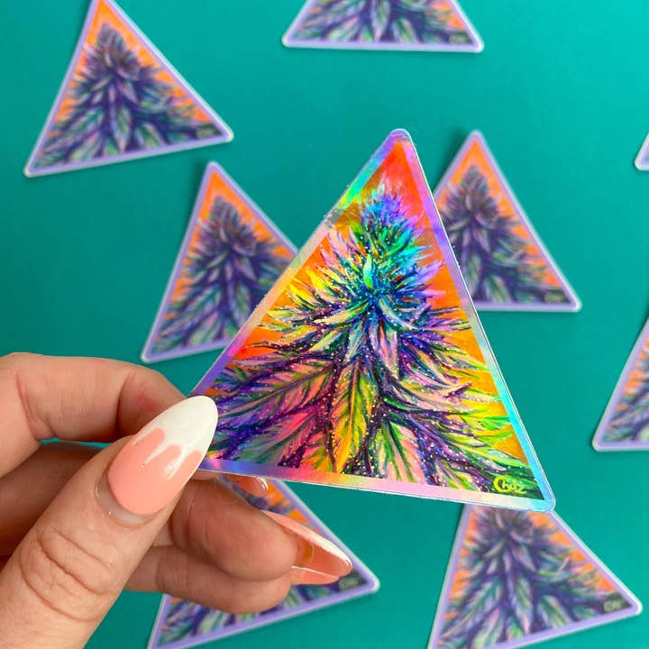 Cannabis Sticker | Stoner Gifts | Cannabis Accessories for wholesale by Chelzart