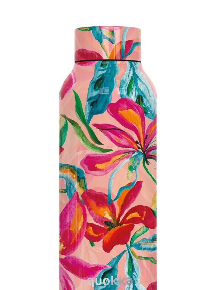 QUOKKA STAINLESS STEEL THERMAL BOTTLE SOLID TROPICAL 510 ML for wholesale by QUOKKA