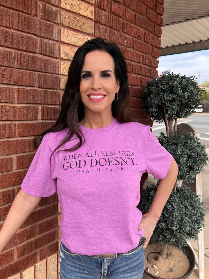 When All Else Fails Tee for wholesale by Adelle Linen