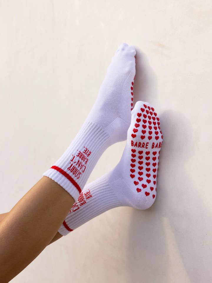 Undskyld. Kan ikke. Barre. Hej. Grebstrømper. for engroshandel hos Lisa Maree