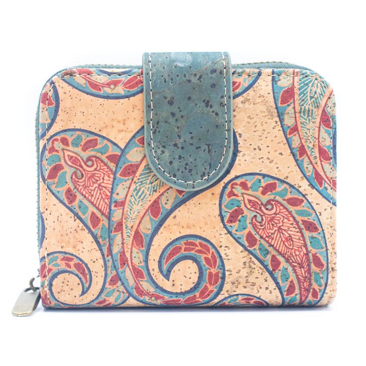 Meninas Bonitas Cork - Wholesale Wallet - Women's - Pattern cork card wallet Cork Wallet BAG-2087