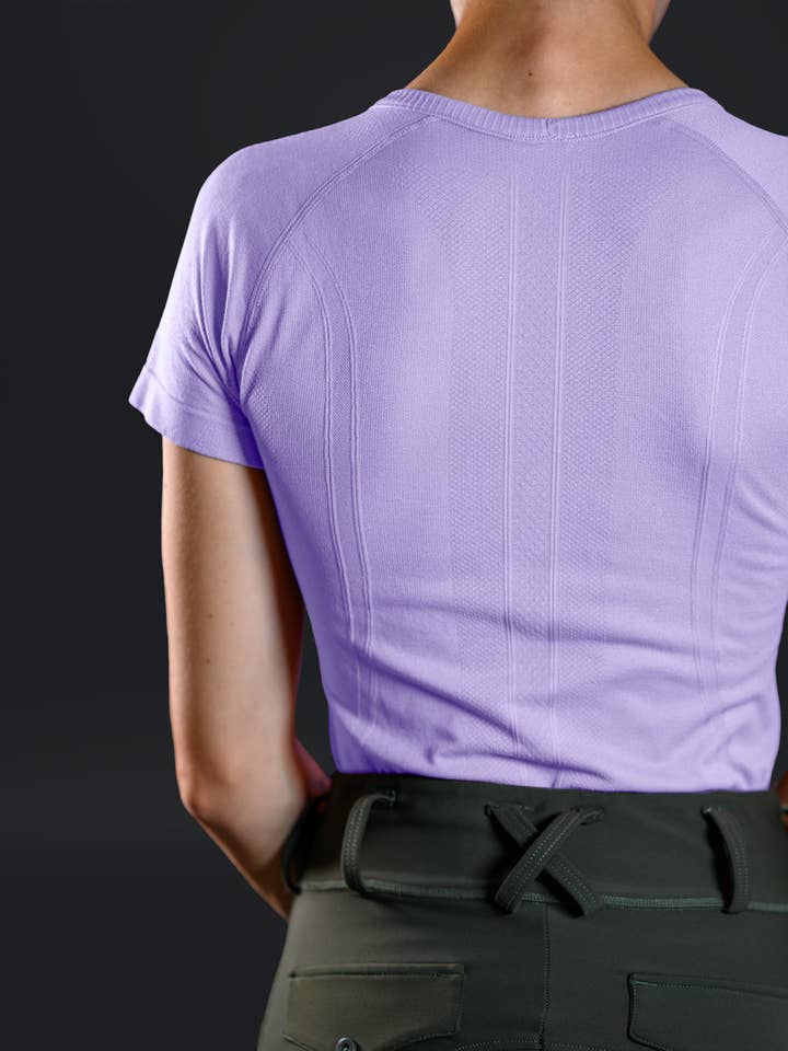 Lux Seamless SS Lavender for wholesale by Equestly