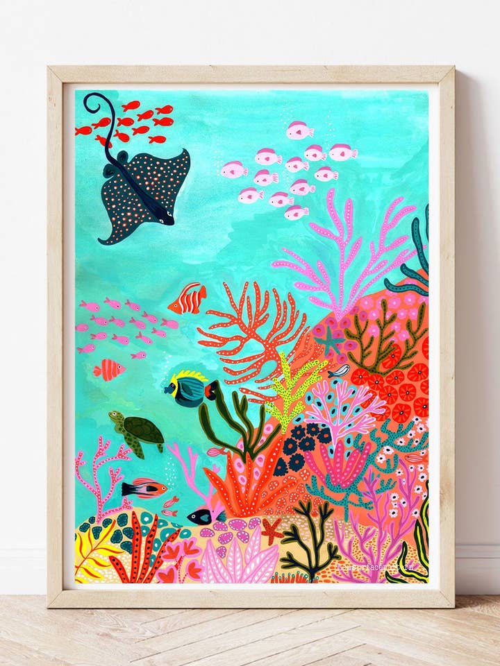 Under the sea for wholesale by Lousurfacepattern