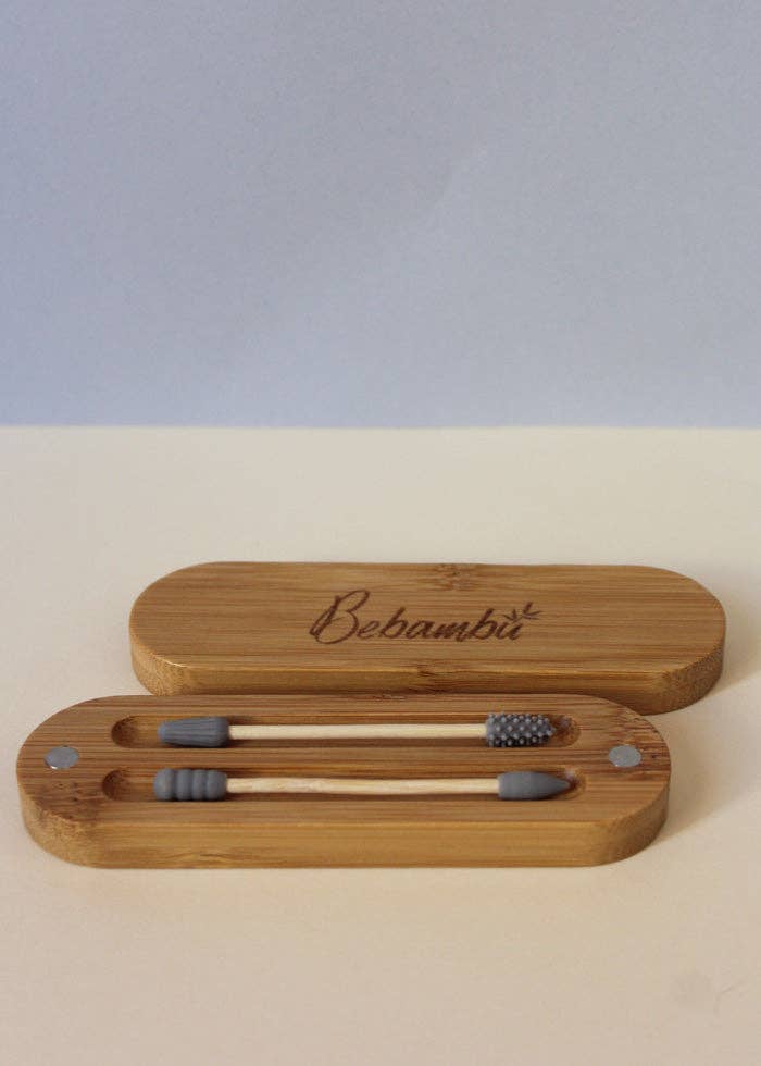 BeBambú – Großhandel Wattestäbchen – Bambus- und Silikon-Ohrstäbchen für vielfältige Anwendungen3