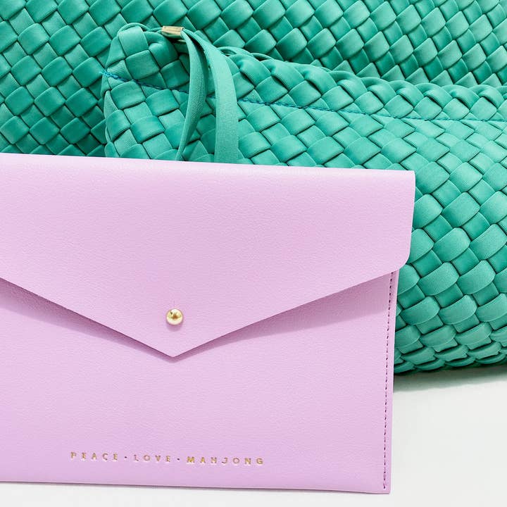 Peace Love Mahjong - Wholesale Card Holder - Women's - Card Clutch7