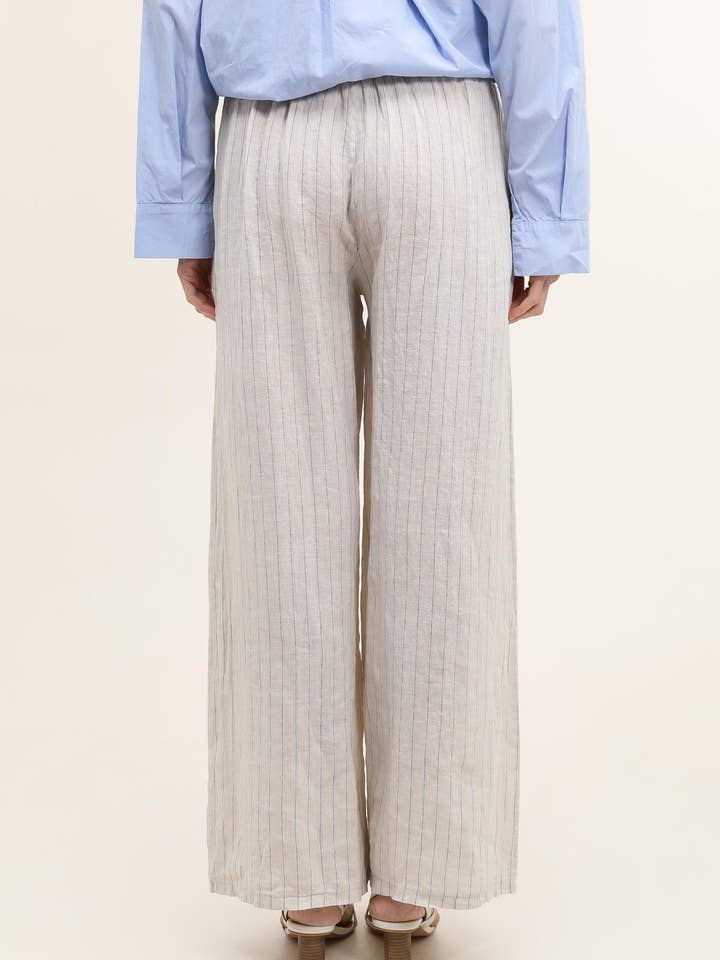 NAÏS PARIS - Vente Pantalon – femme - PANTALON RAYE LARGE 9