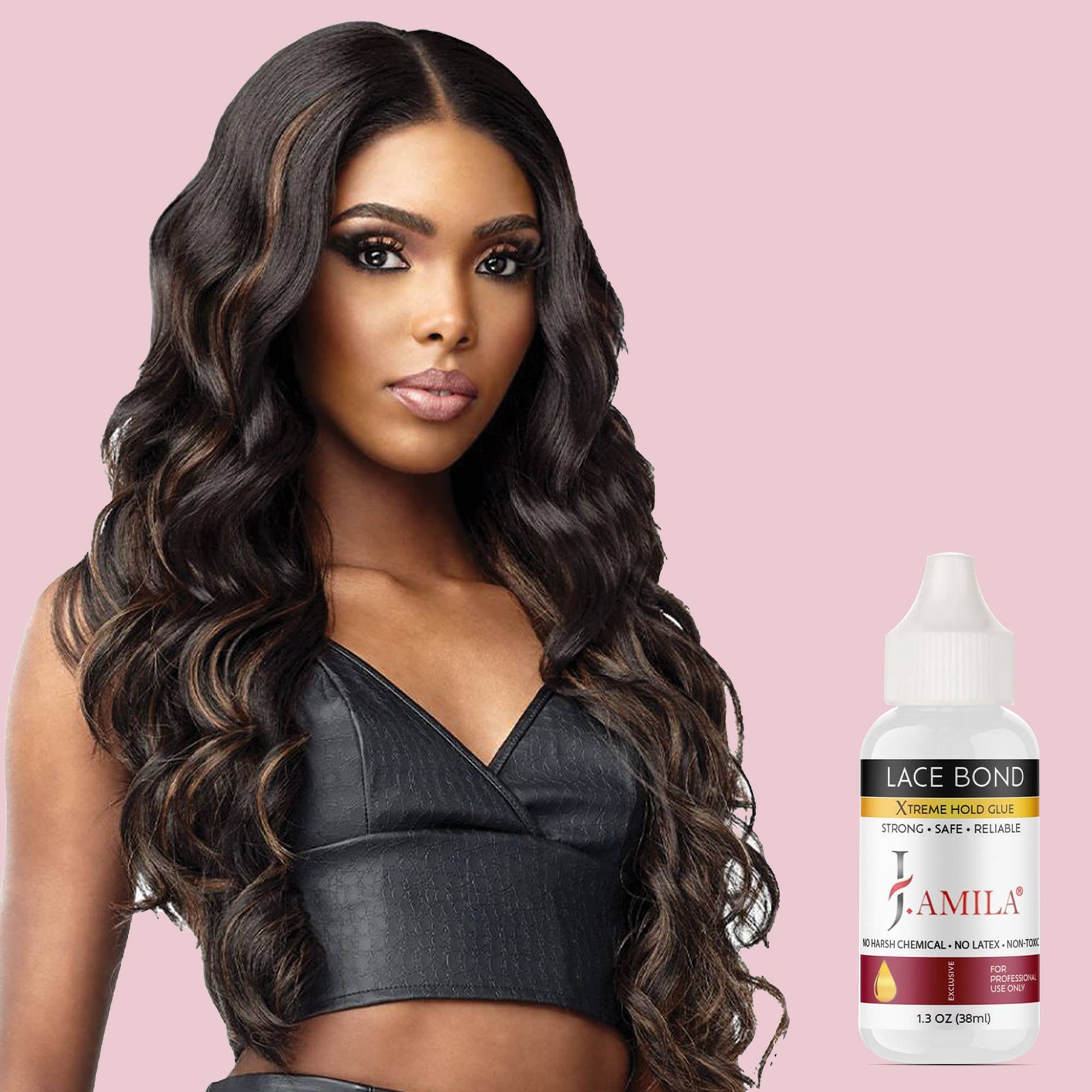 UB BRANDS INC - Wholesale Hair Styling Gel/Mousse - J. Amila Lace Bond Xtreme Hold Glue 1.3oz - Strong & Secure4