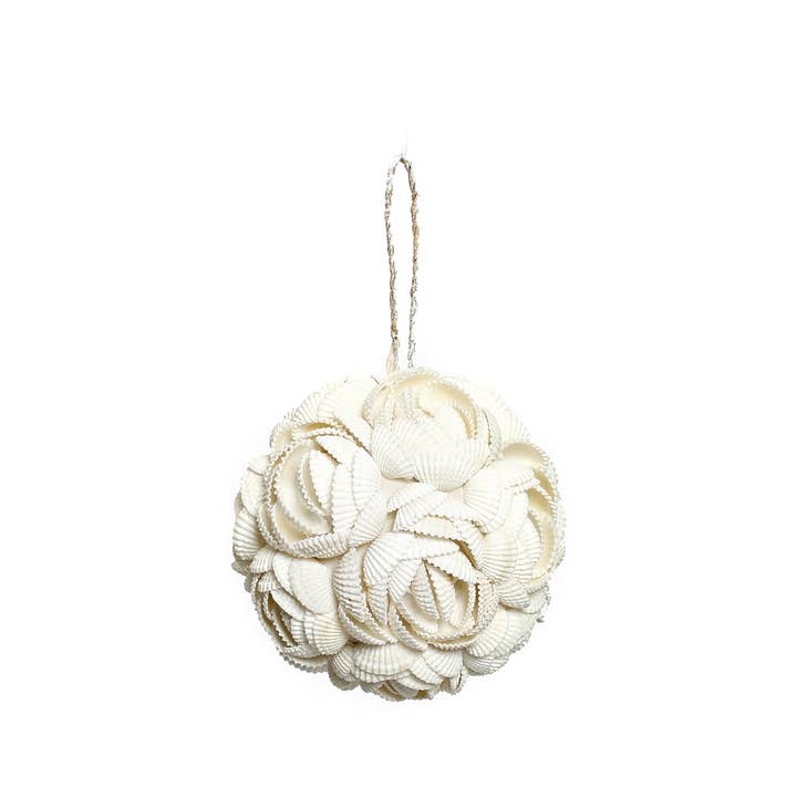 The Rose Shell Ball - Blanco - M para venta al por mayor de Bazar Bizar Living