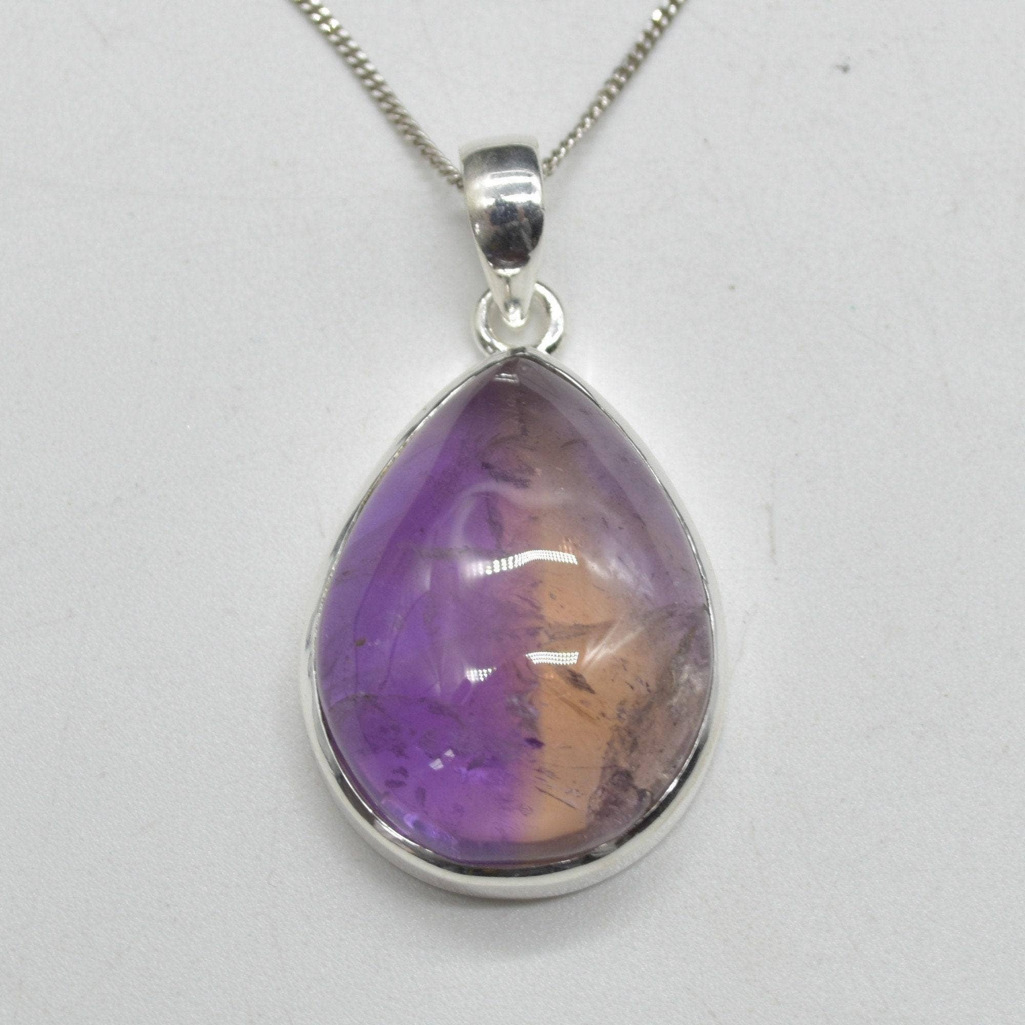 Oriental Direct Craft Supplies - Wholesale Individual Charm/Pendant - Ametrine Pendant in 925 Silver, 2.4cm-3cm, No Chain7