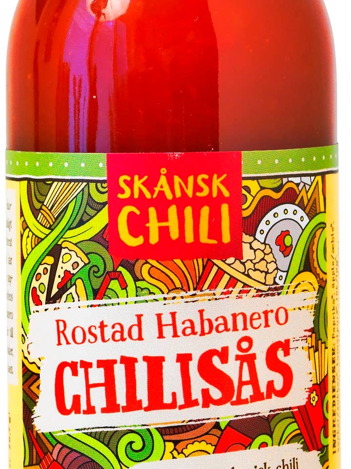 Roasted Habanero Chili Sauce EKO for wholesale by Skånsk Chili