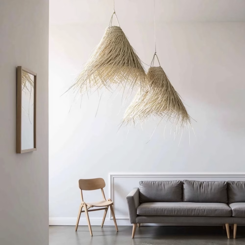 High crafty - Wholesale Lampenkap - Handgeweven Hanglamp van Palmblad – Marokkaanse Pendellamp (10