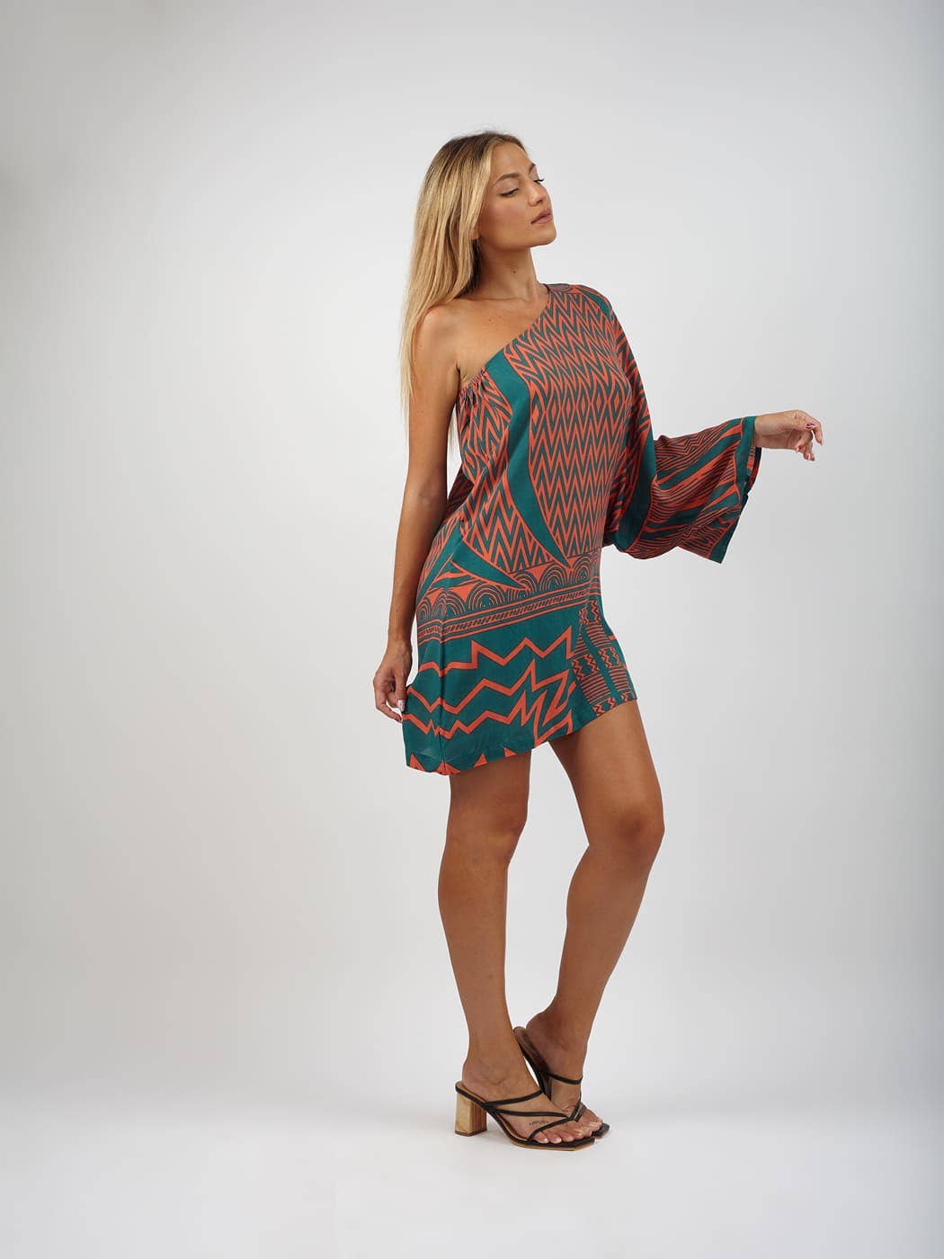 Bijondo - Wholesale Dress - Women's - Short rayon dress Charlize15