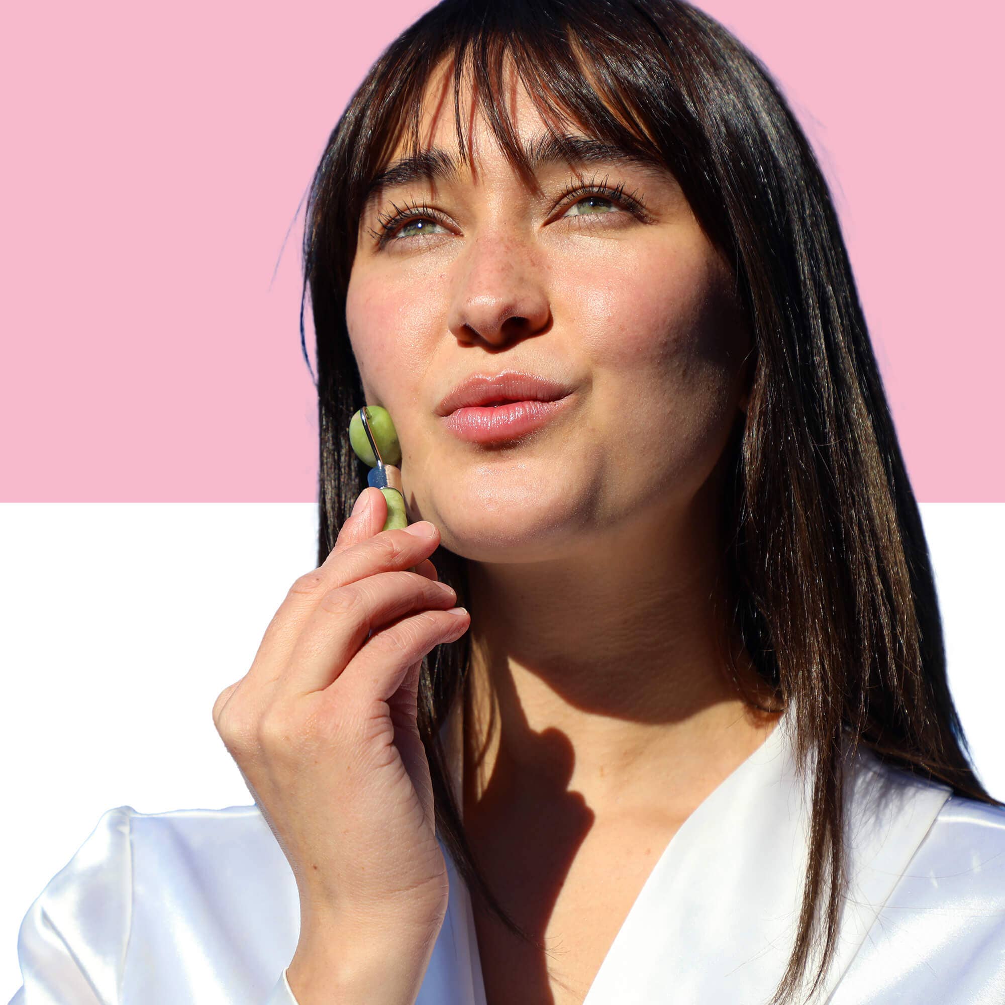 Afterspa – wholesale Face/beauty roller – Mini Jade Eye Roller4