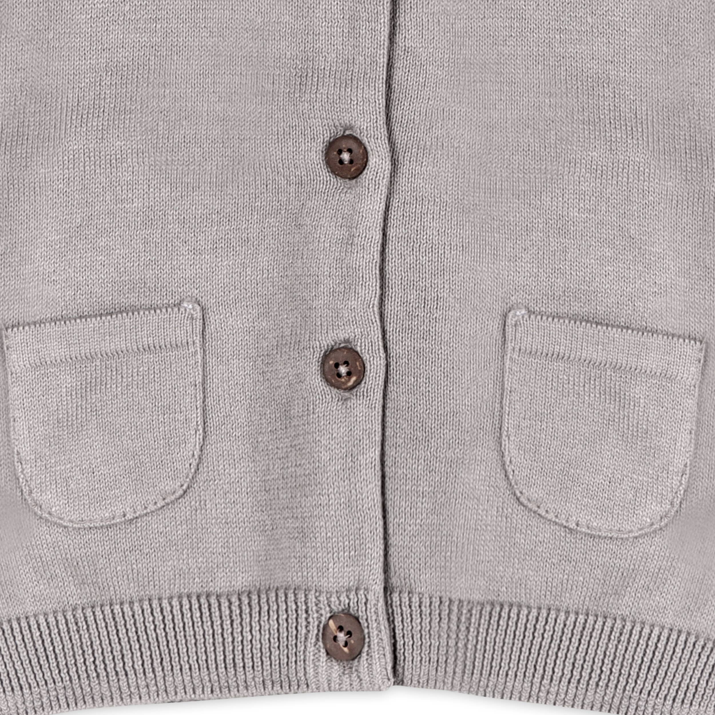 Viverano Organics - Wholesale Cardigan - Baby - Milan Pastel Baby Button Cardigan Sweater (Organic Cotton)15