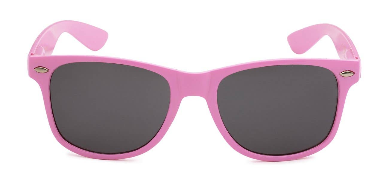 Luna Sunglasses - Wholesale Sunglasses - Unisex - RETRO REWIND  LIGHT PINK UNISEX SUNGLASSES1
