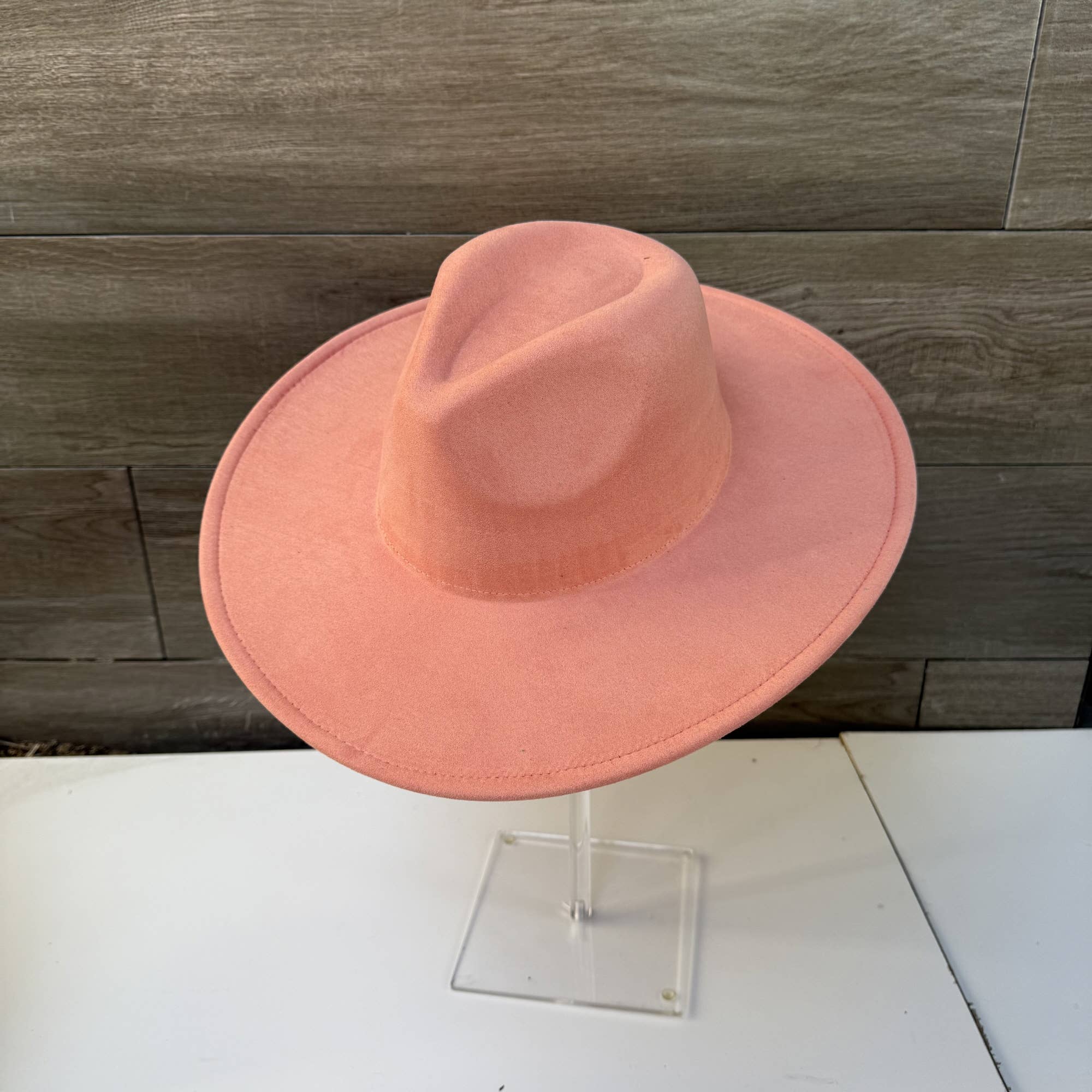 Queens INC - Wholesale Fedora - Women's - Fashion Classic Wide Brim Premium Suede Hat35