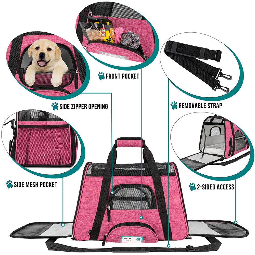 PetAmi - Wholesale Pet Carrier - Cat/Dog - Heather Tote Bag Pet Carrier67