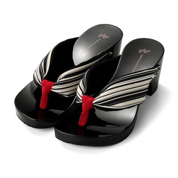 "Japacolle" Japan Collections – Engroshandel sandal - Dame – hitete Geta hjemmesko (hæl: 6.5)