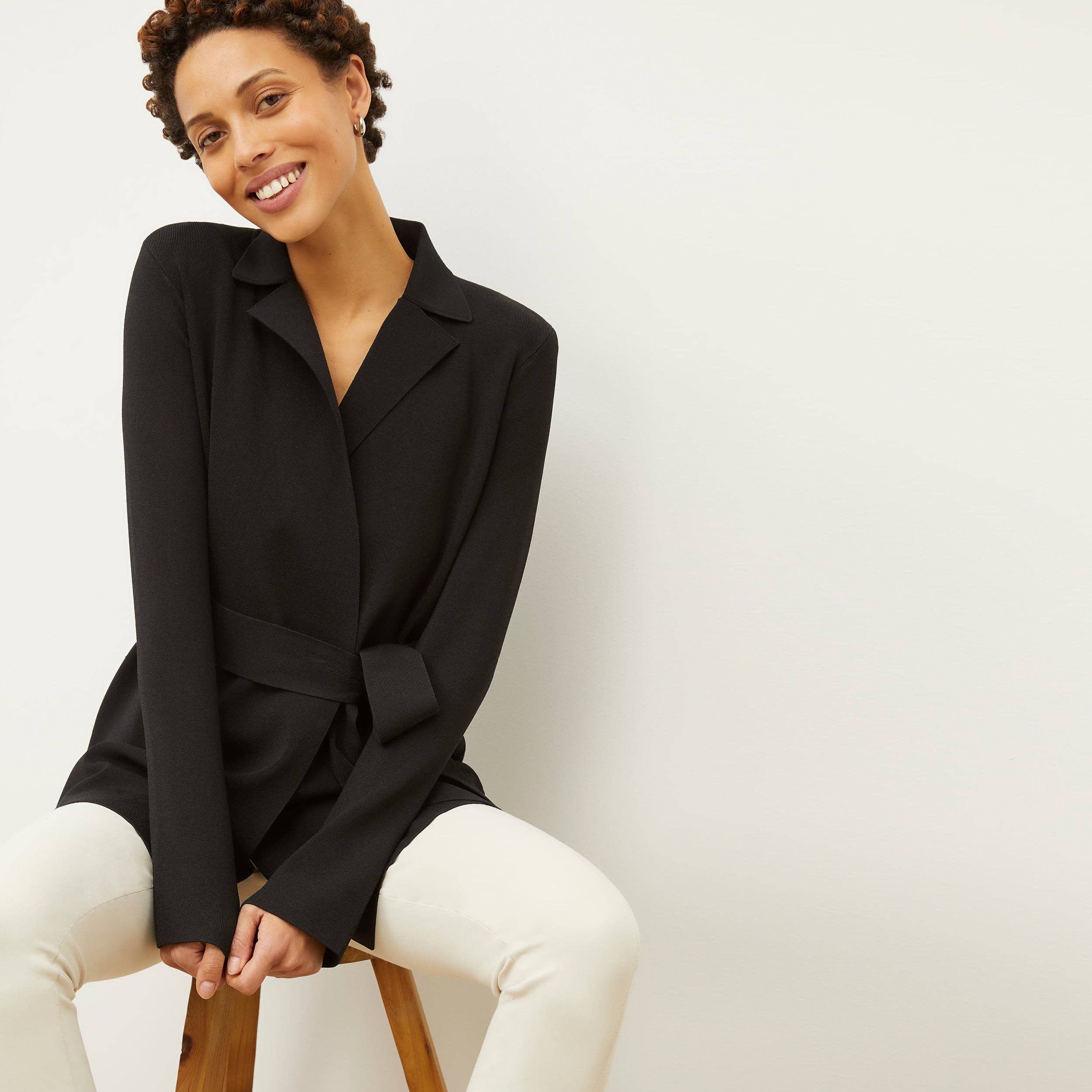 M.M.LaFleur - Wholesale Jacket - Women's - Merritt Jardigan :: Black31