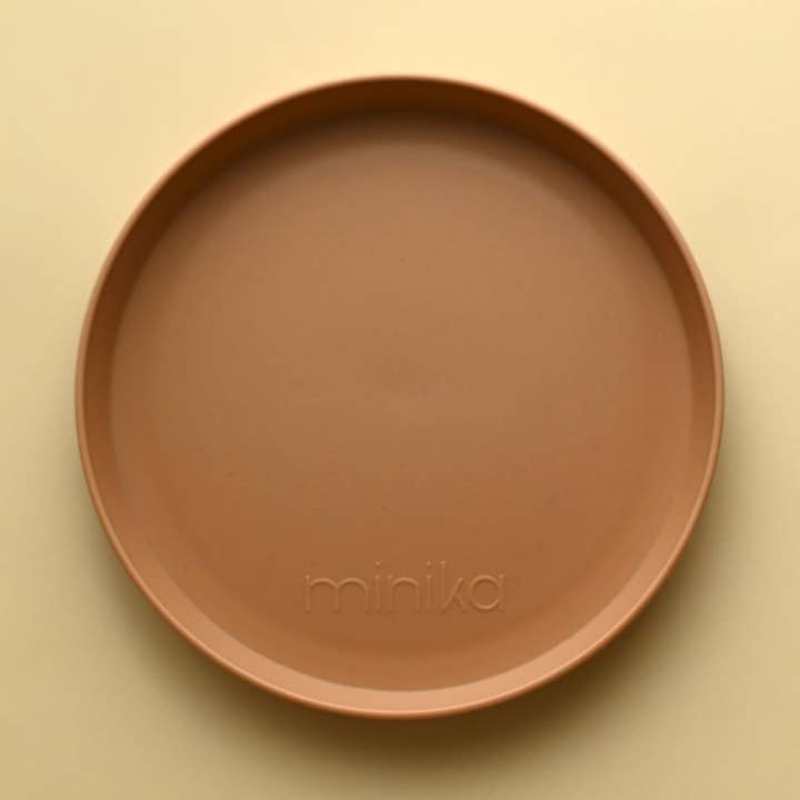Wheat straw plate - Almond (new version) for wholesale by Minika