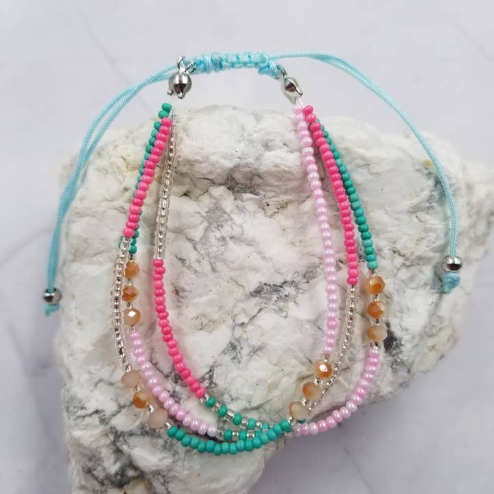 The Pretty Jewellery - Wholesale Beaded Bracelet - Boho Layered Beads Bracelet3