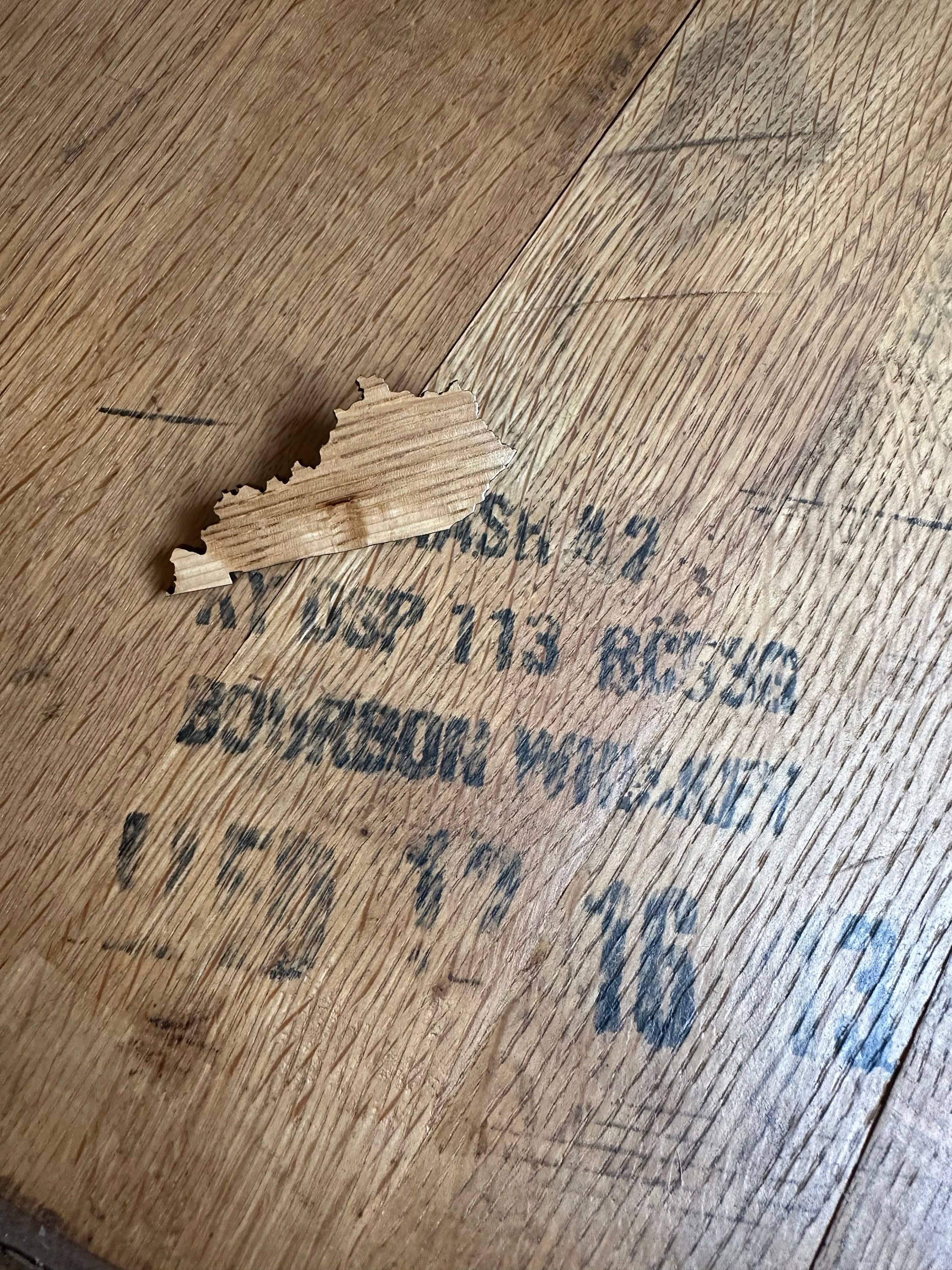 TWWKY - Wholesale Lapel Pin/Button - Kentucky Bourbon Barrel Reclaimed State Lapel Pin6