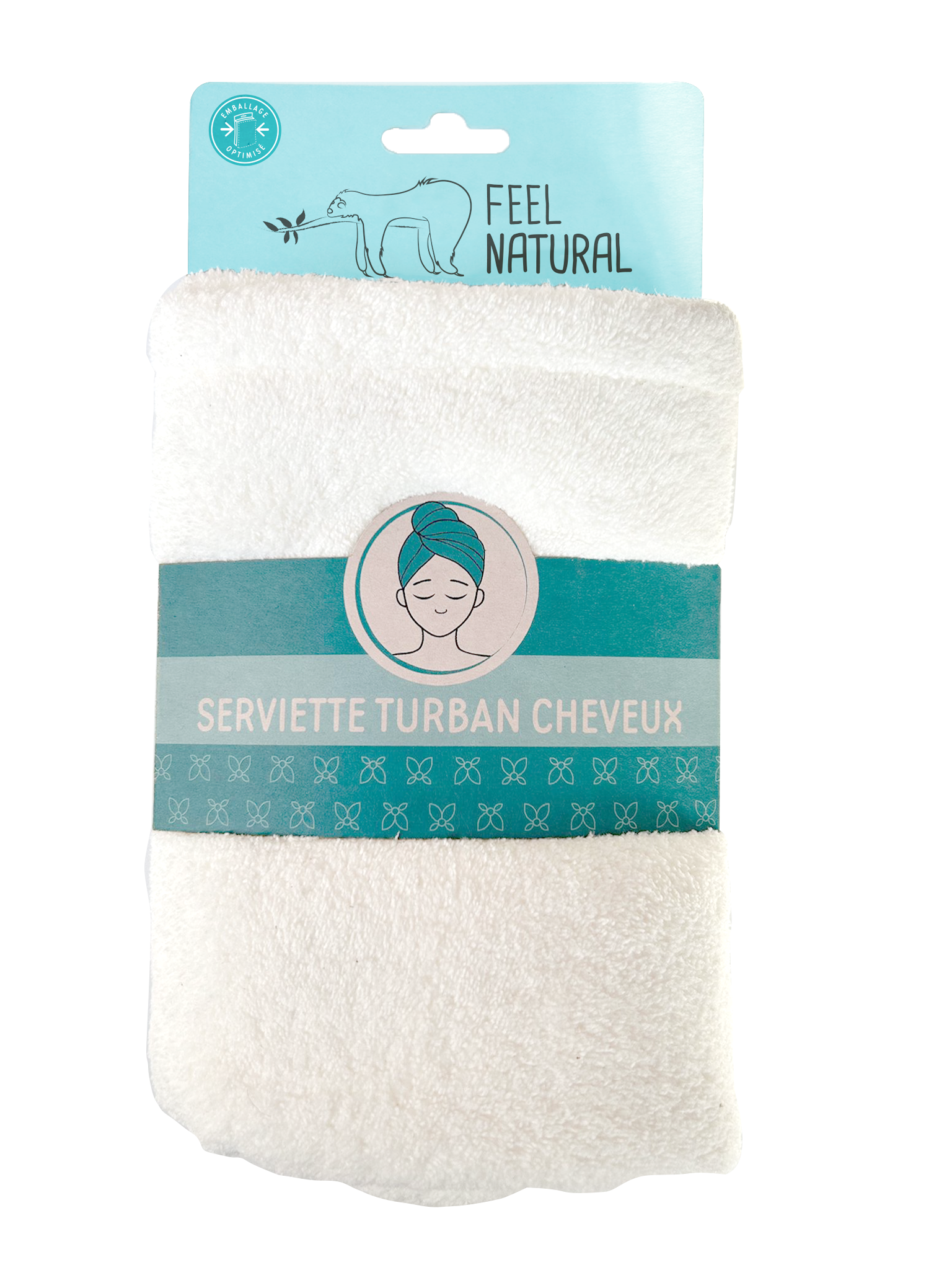 FRENCH TENDANCE - Wholesale Hair Towel/Wrap - Microfiber Hair Towel - Feel Natural0