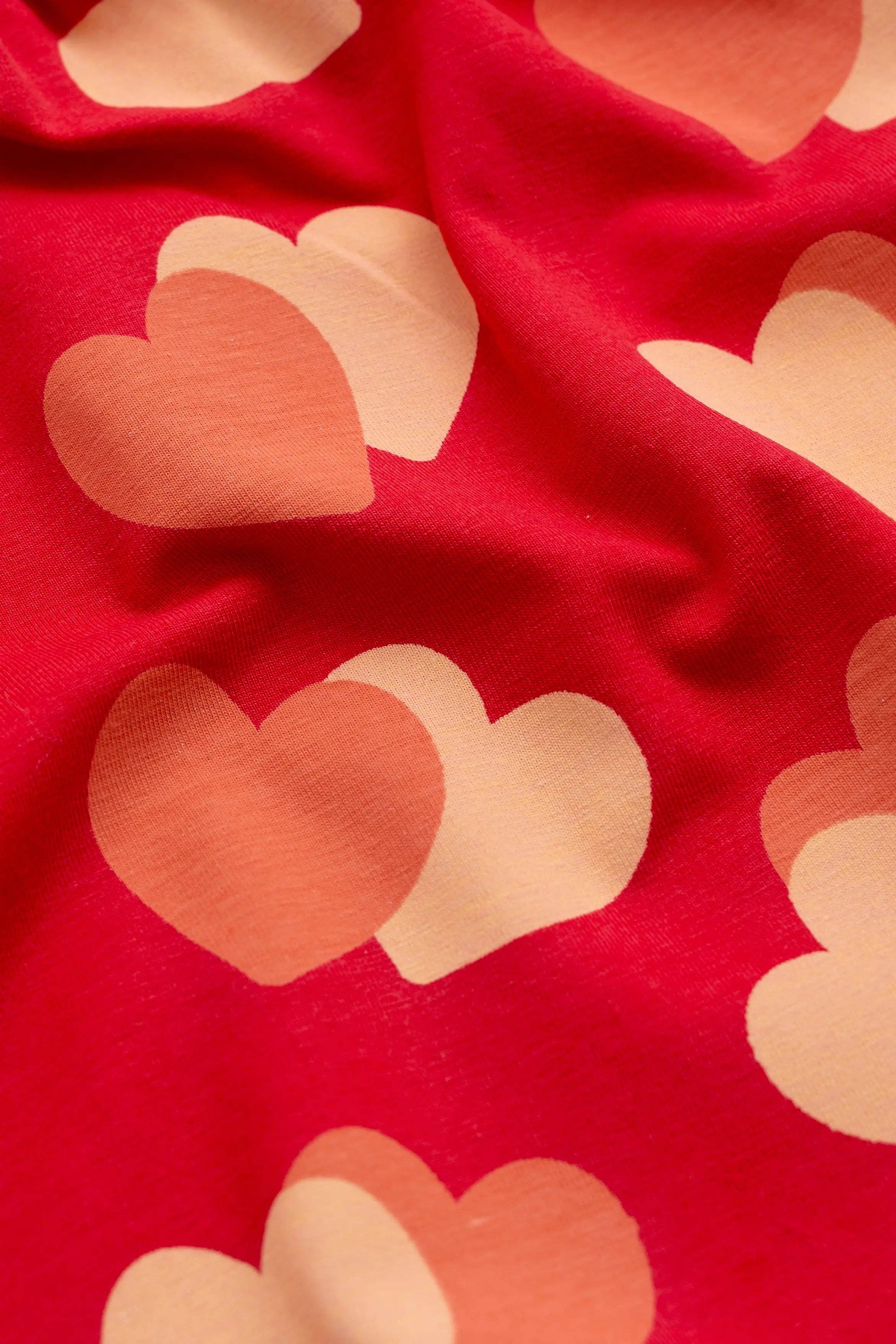 Monica + Andy – wholesale Klänning – Barn – Alla hjärtans dag Volang Låt oss Dansa Klänning_Fladdrande Hjärtan6