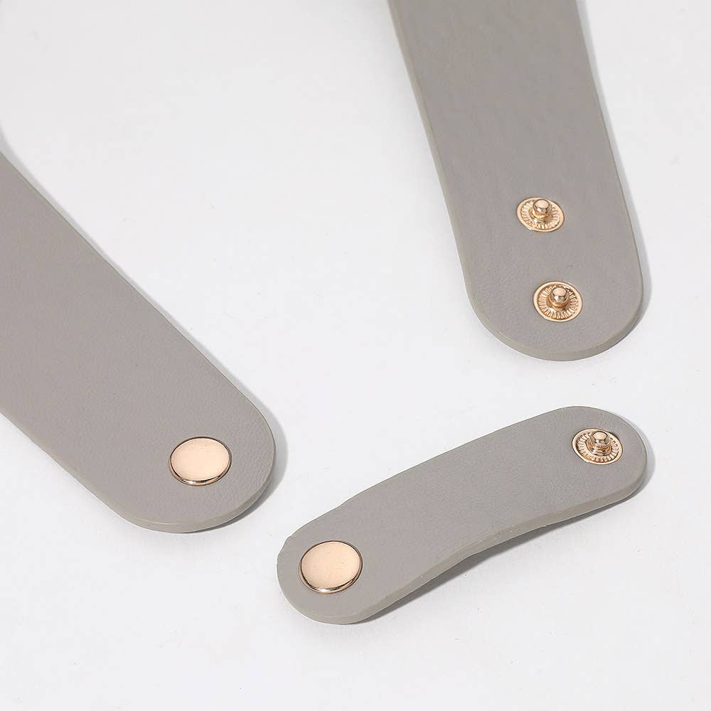 Sensibling Corp. – Engroshandel Perlehalskæde – Chunky akryl perle multi-lags faux læder halskæde13