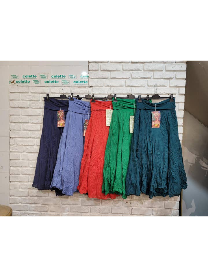 la maison des fibres naturelles – wholesale Kjol - Dam – 100% bomullskjol 6535815