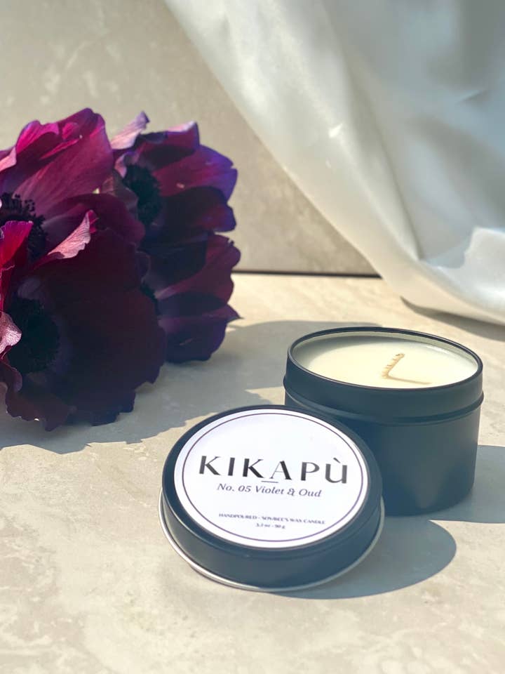 No. 05 Violet & Oud Small Candle for wholesale by KIKAPU