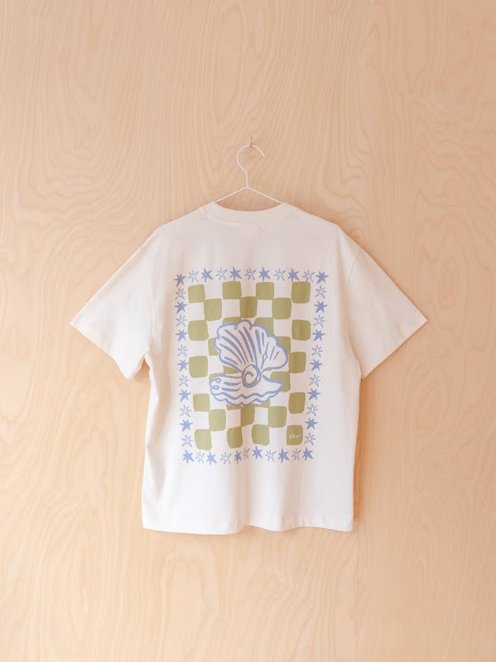 TBCo - Wholesale T-Shirt - Women's - Cotton T-Shirt in Ecru Shell2