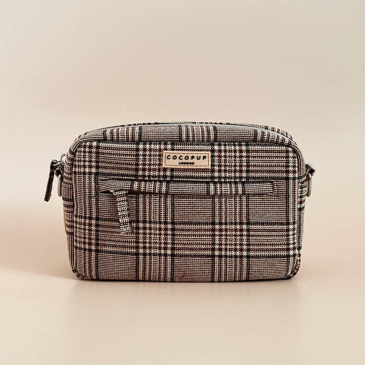 Dog Walking Bag - Pup Plaid for wholesale by Cocopup London