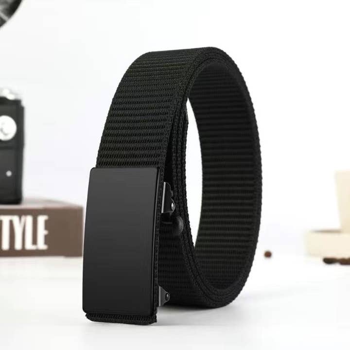 Ecovear - Wholesale Belt – Men's - Automatic Tactical Nylon Canvas Belt for Men3