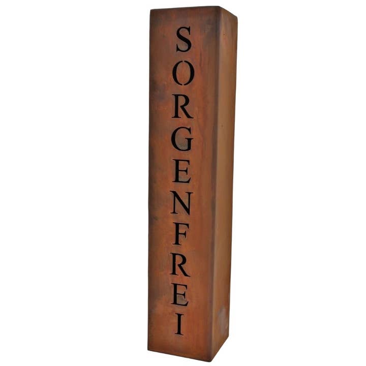Personalized gift ideas, decorative column with your own name for wholesale by Rostikal