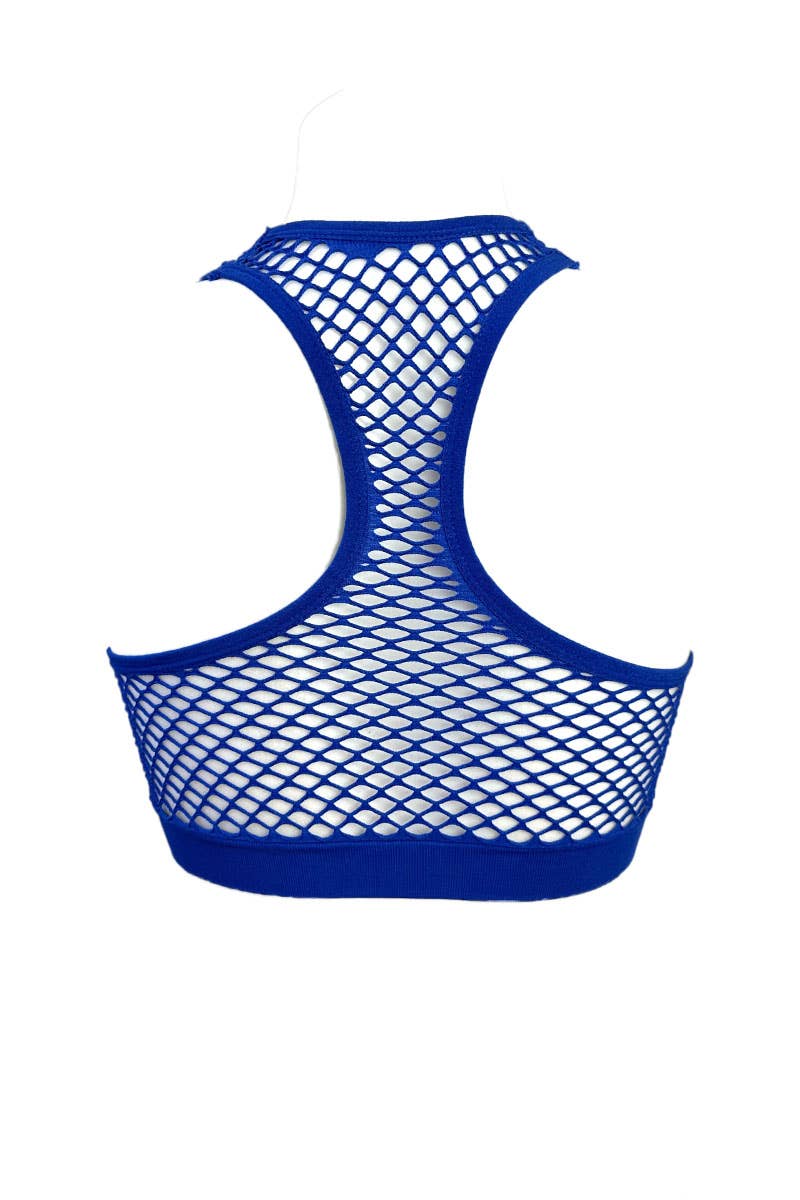 Belle Com'Elle - Venta al por mayor Brallete - Mujer - Bralette con detalle de malla con grandes aberturas // V320105