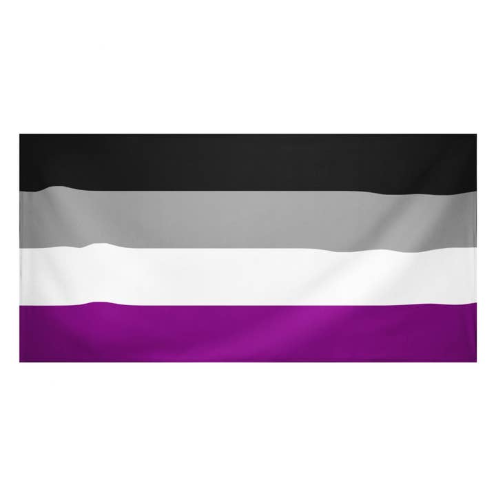 Asexuell flagga för wholesale av Merchbaendchen