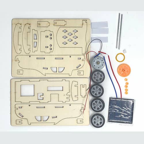 Teni & Tayo Creations - Wholesale Toy Car/Truck - Kids - Build Your Own Solar Powered Car - Captain Nosa
