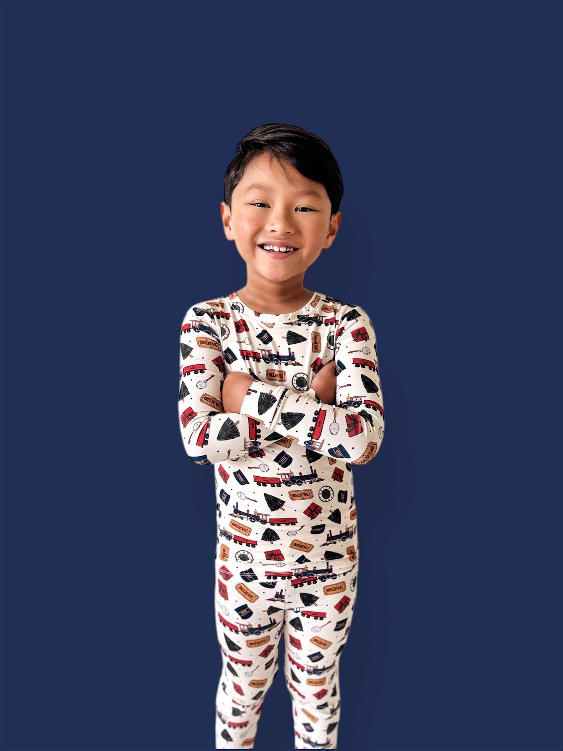 Dream Big Little Co. - Wholesale Sleepwear Set - Kids - POLAR MAGIC EXPRESS DREAM SET10