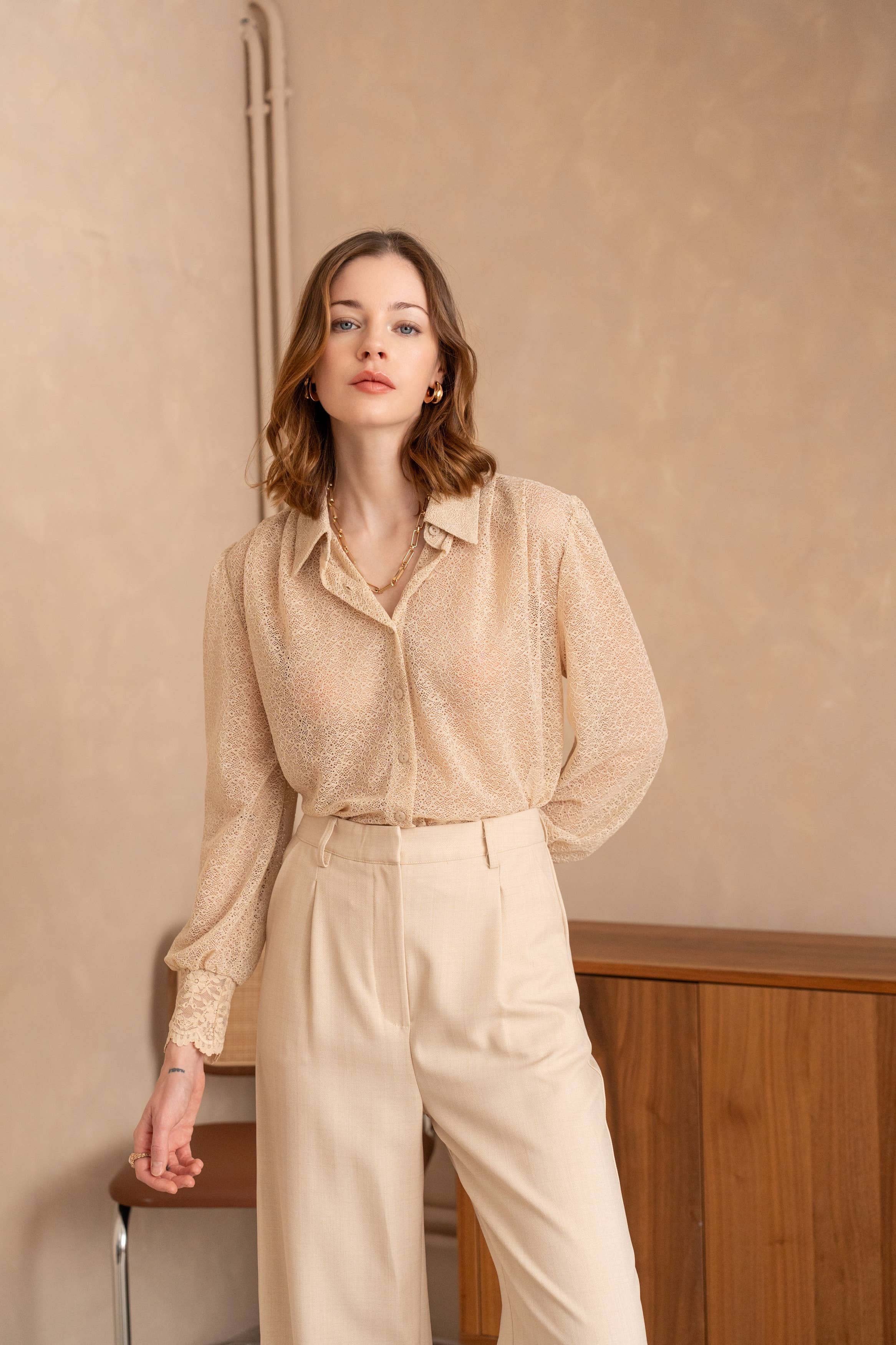 LULUMARY - Venta al por mayor Pantalones - Mujer - Pantalones anchos P95234