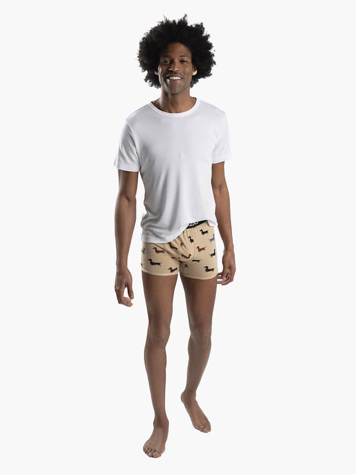 TRUNK EN BAMBOU POUR HOMMES DASH PUP pour la vente par Bamboozld