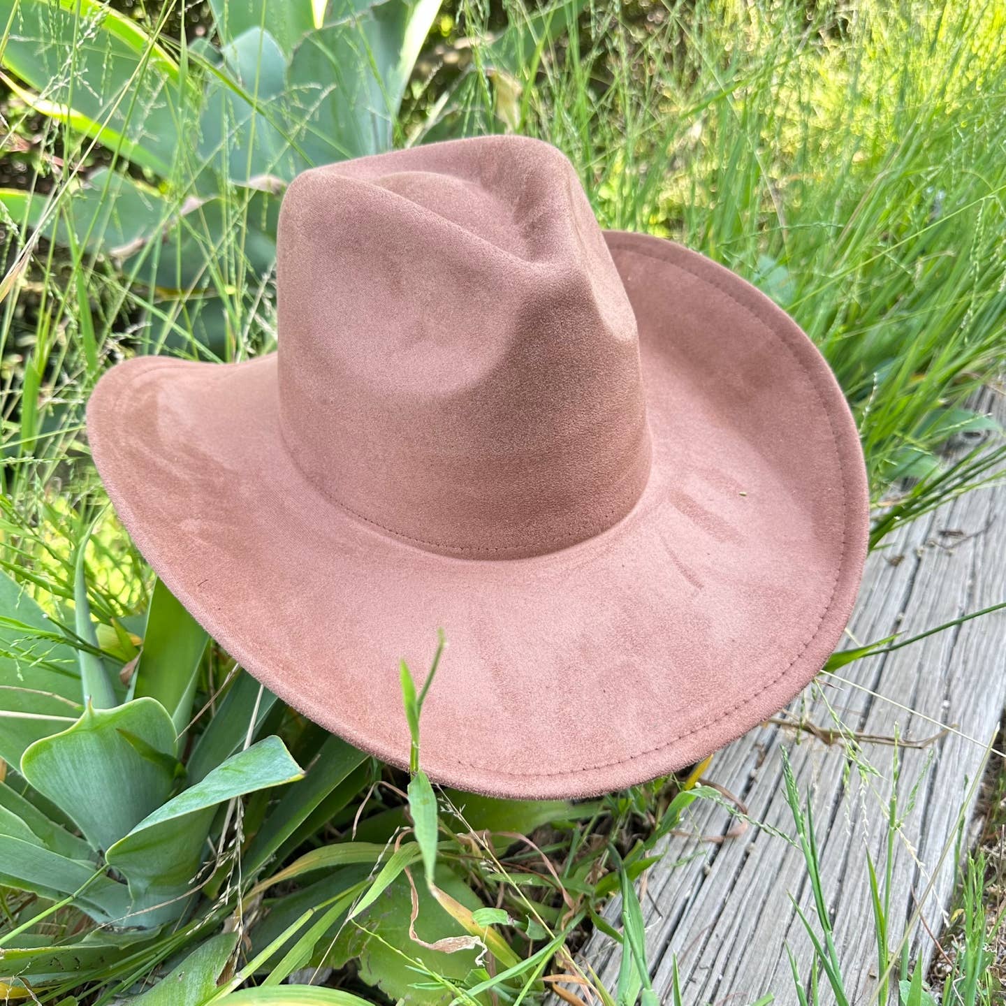 Bella Betty - Wholesale Cowboy Hat - Women's - Best seller Vegan Suede Cowboy hat stiff flat brim9