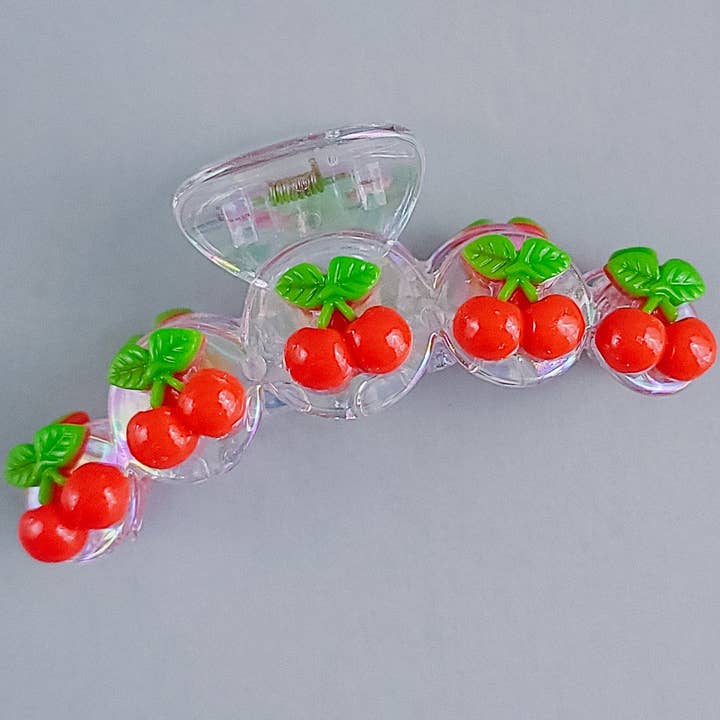 Claw Clip | Cherries for wholesale by Love, Steffie Kay