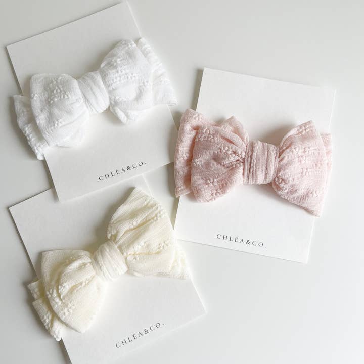 Soft Bow Headband for wholesale by Chlea & Co.