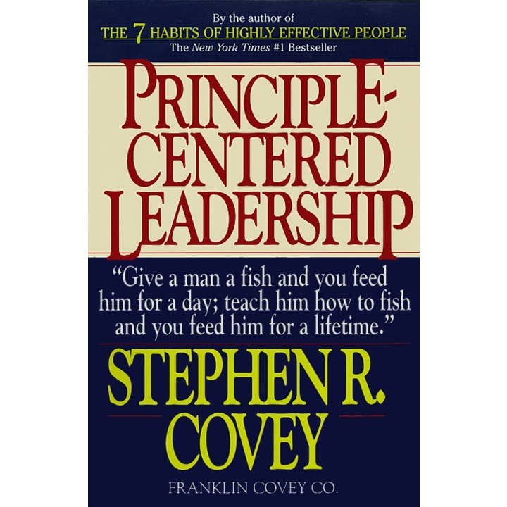Principle Centered Leadership by Stephen R. Covey for wholesale by Simon & Schuster